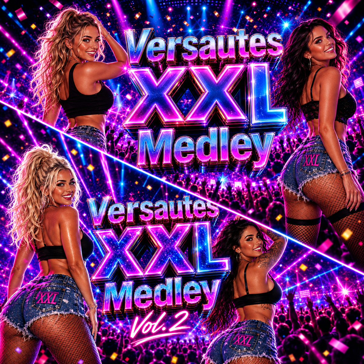 Versautes XXL-Medley Doppelpack 2CDs Folge 1 und 2.