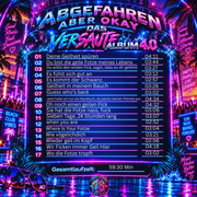 Das versaute Album 4.0 – Rückcover und Trackliste mit 17 Titeln